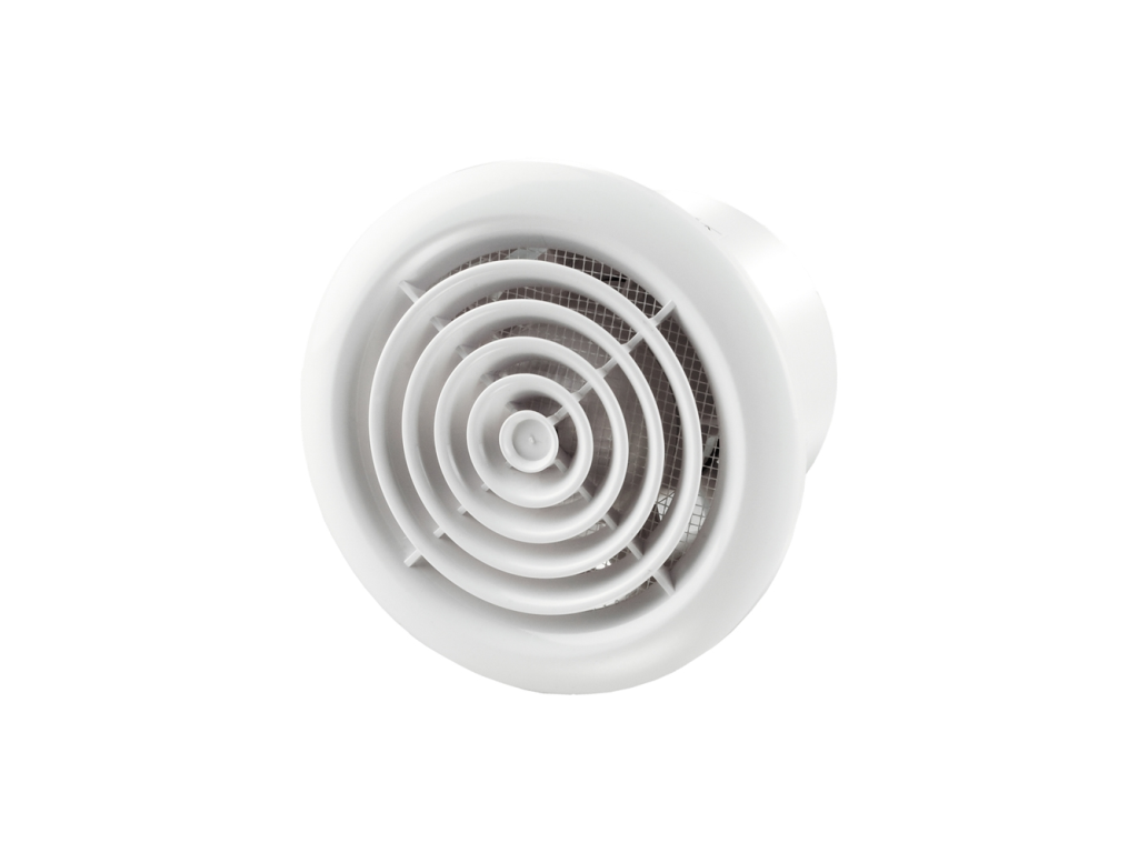 Ventilator pentru baie, diametru 125mm, 185 mc/H, 125PF