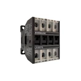 Contactor auxiliar 12A, 24VDC AC15, 3ND+1NI, Schrack LA400785--
