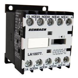 Contactor auxiliar miniatura 4ND/230VAC, 10A, Schrack LA100773--