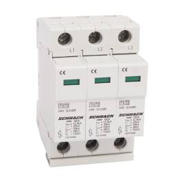 Descărcător complet T1+T2/BC 3P, TNC,12,5kA/280V, seria UAS, Schrack IS210448--