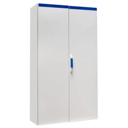 Dulap compact cu două uşi, 1800x1000x400mm, RAL 7035 IP54, Schrack KT181042--