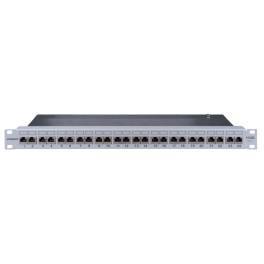 Patchpanel Cat.6 10 GB Class Ea ecranat 24xRJ45G DE-EMBEDDED, HSERG246GV, Schrack