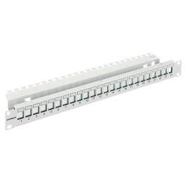 Patchpanel gol 19" pentru 24 module (SFA)(SFB), 1U, RAL7035, HSER0240GV, Schrack