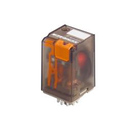 Releu MT 10A, 24VAC, 11poli, 3contact comutator+LED, Schrack MT328024--