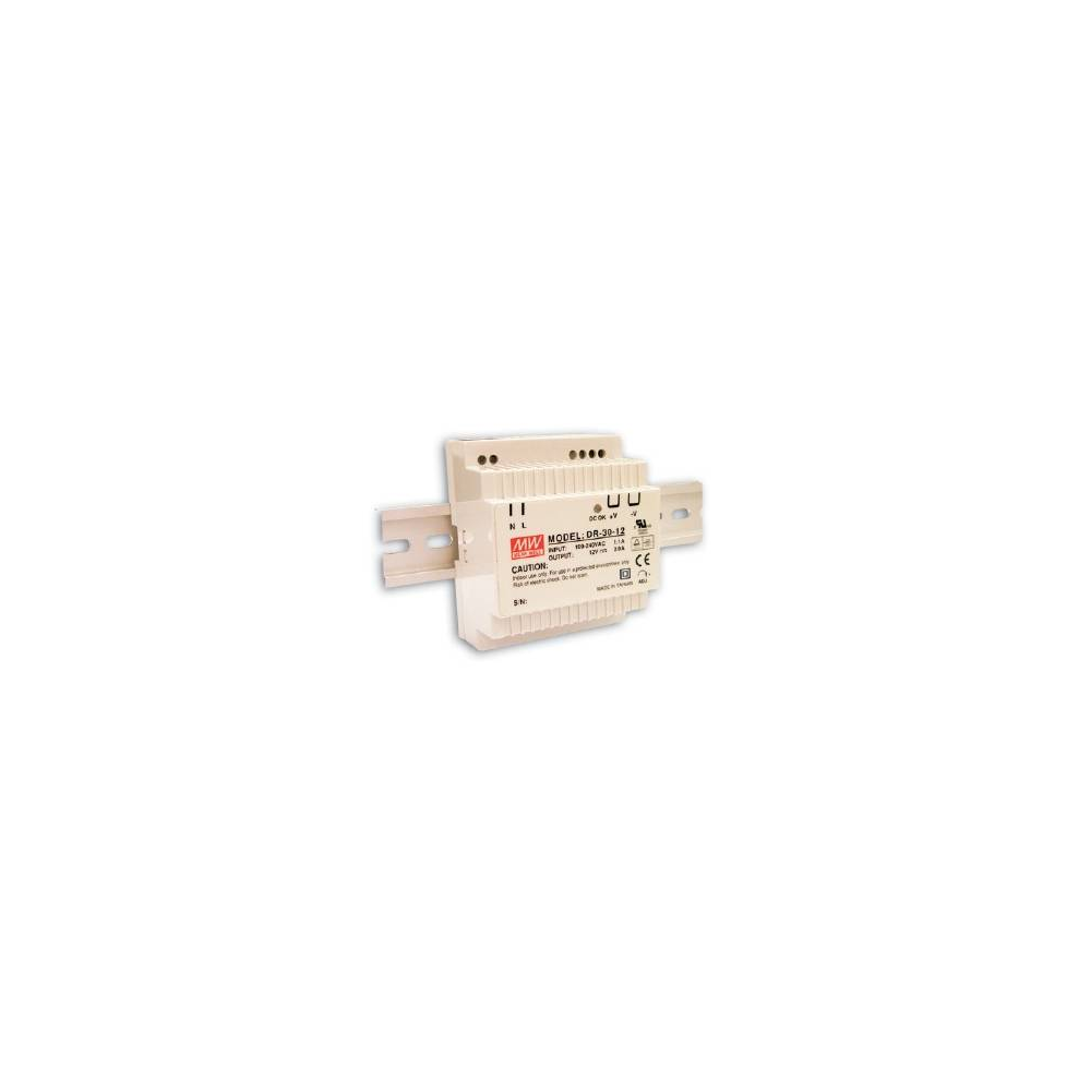 AC DC sina DIN Mean Well DR-30-24 30W 24V 1.5A