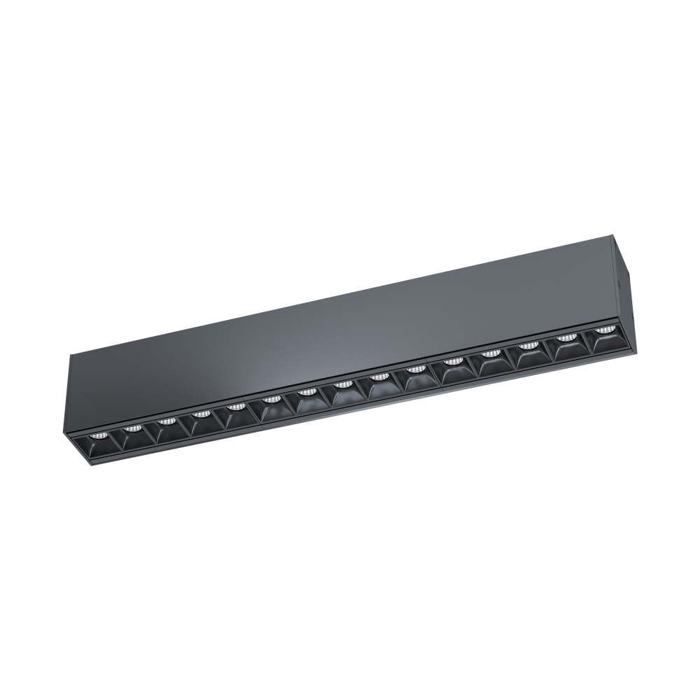 ALBAVILLA LED-SURFACE PROFILE L-403 BK, 40&deg;, 3000K, Schrack LI67506---