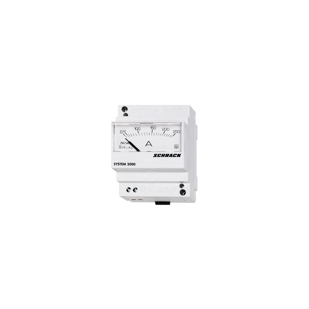 Ampermetru analogic 25A AC modular, Schrack MG159025--