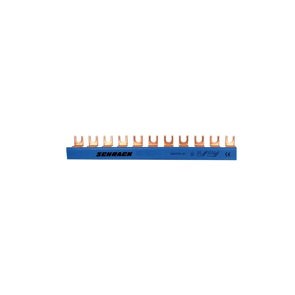 Bara colectoare (busbar) cu contacte furca 10mmp, Schrack BSA90115--