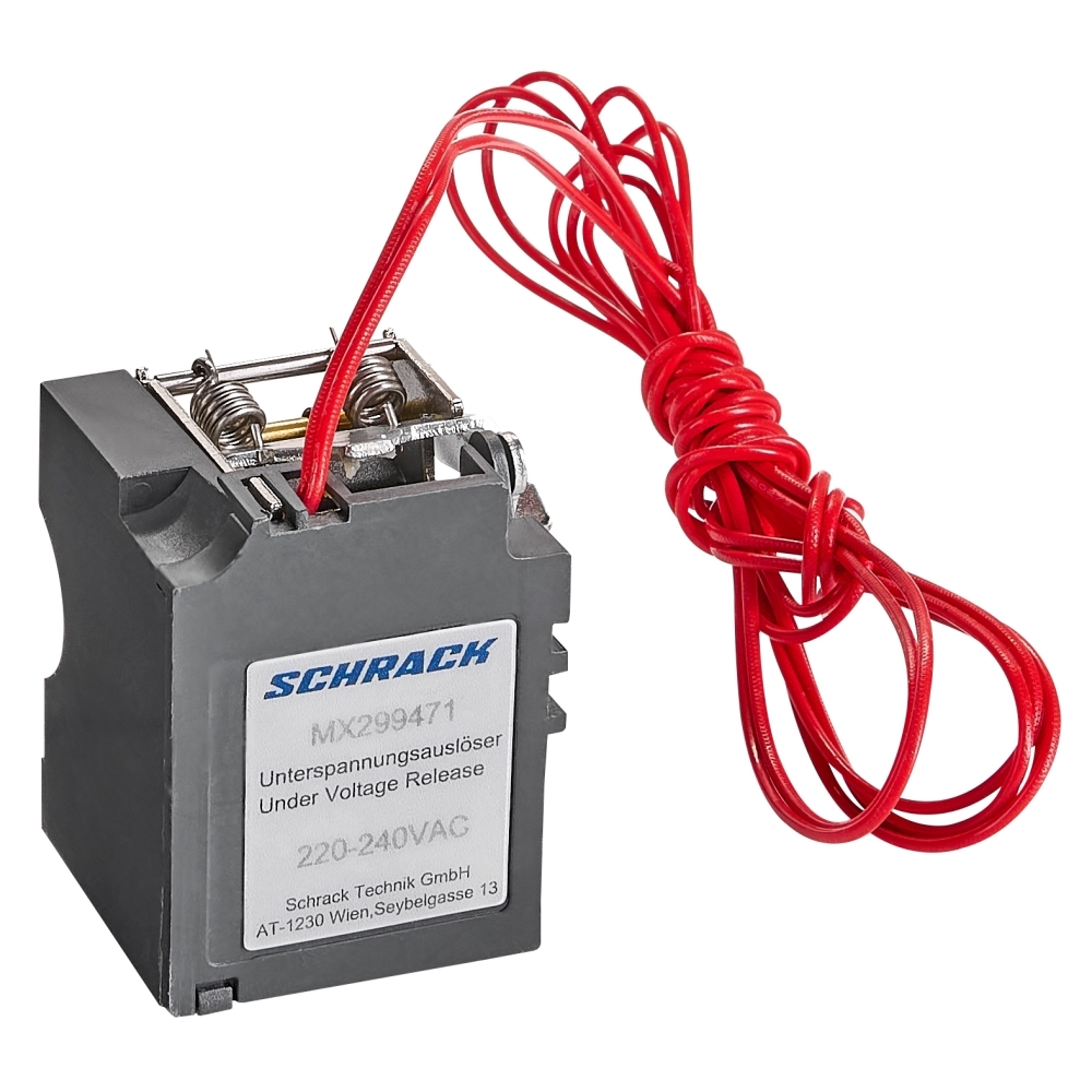 Bobină declanșare Tensiune Min. 220-240VAC pt. MX2, MX3, Schrack MX299471--