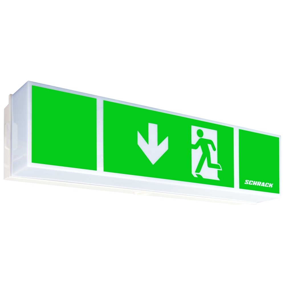 Corp iluminat siguranta KW 6x0,5W LED 230V, montaj perete, NLKWW009EL, Schrack
