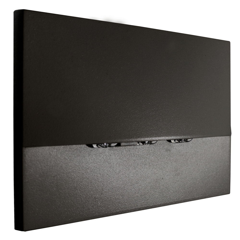 Corp iluminat siguranta WEF antracit ERT-LED 3x1W 230V AC/DC EL, NLWEFA29EL, Schrack