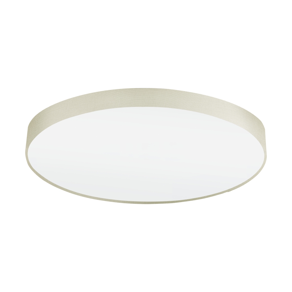 Plafoniera Pasteri Pro, 7x60W, linen natural, IP20, Schrack LI62425---