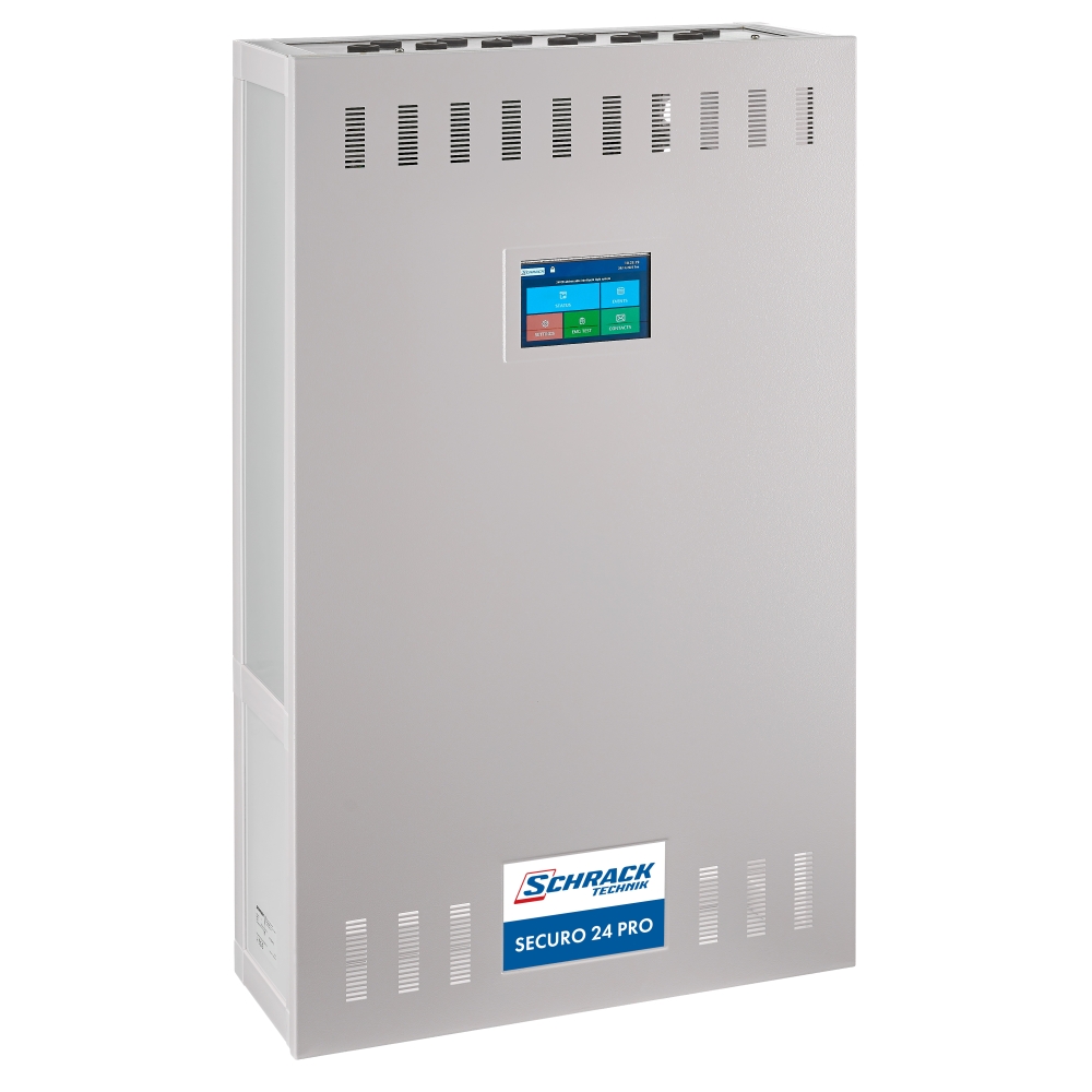 Centrala emergenta 24V DC SECURO 24 PRO pt 3h 6/20 cu bat, NCCB2463ES, Schrack