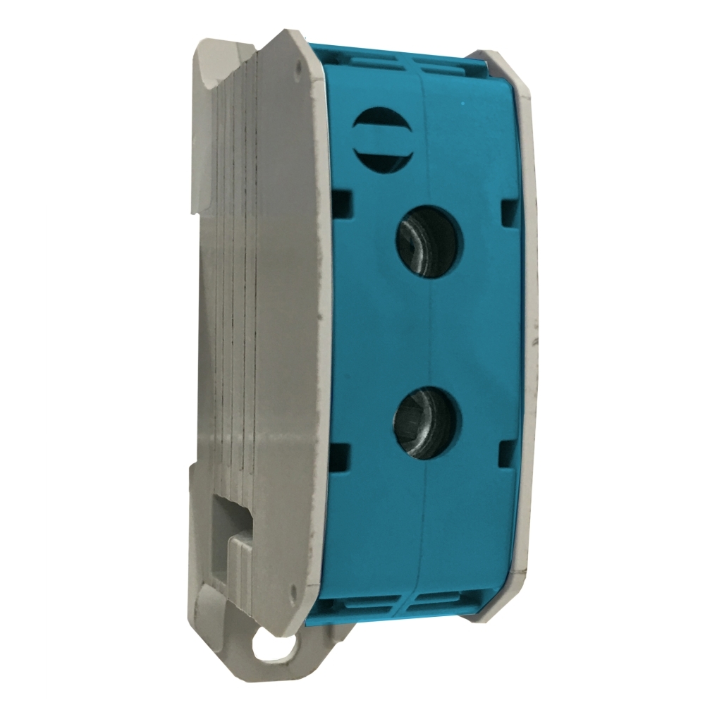 Clemă Al-Cu, 1P, albastru, 50mmp/35mmp cu pin, Schrack IKA21320--