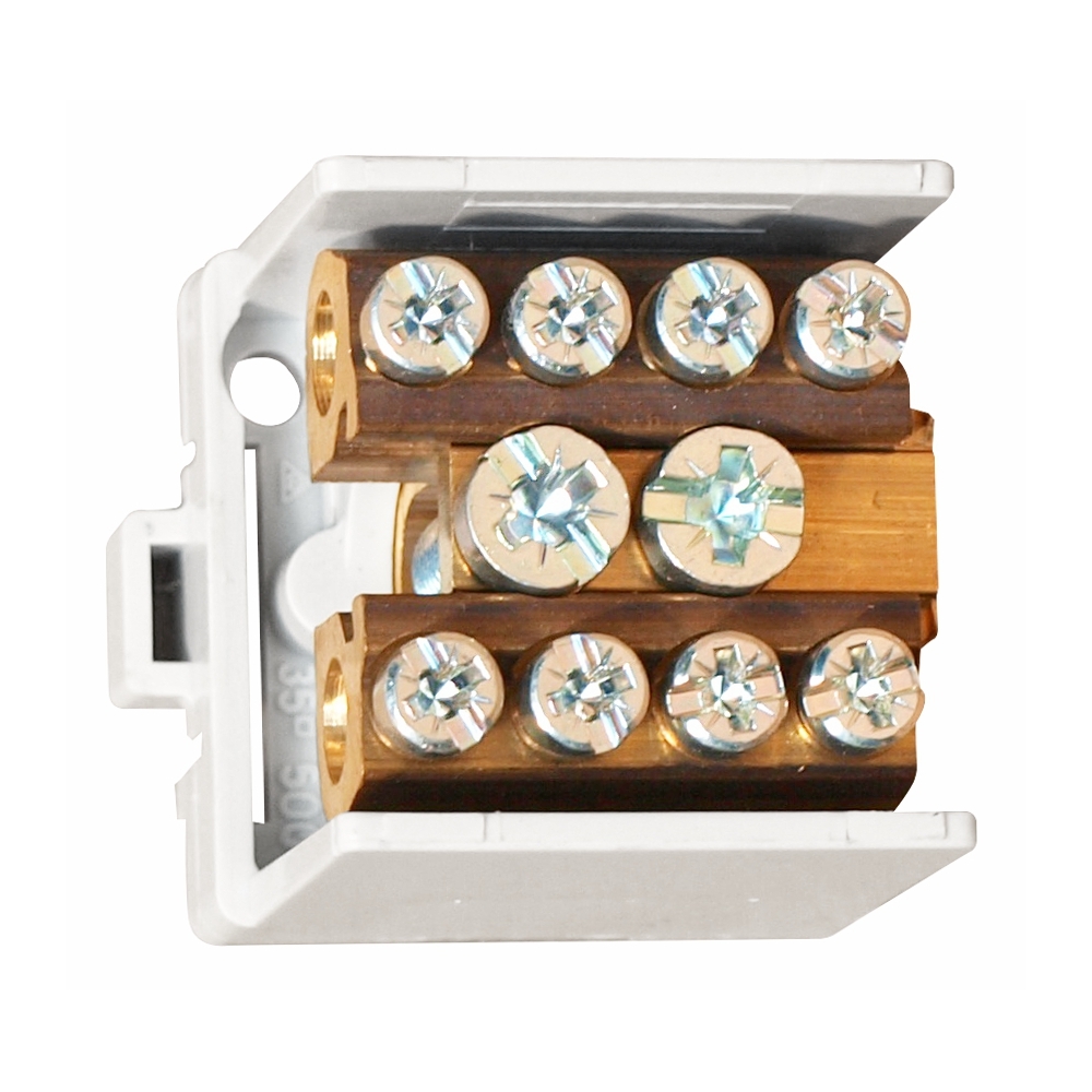 Clemă derivaţie 1 modul, 1x35mm&sup2;/4x25mm&sup2;, Schrack SI022430--