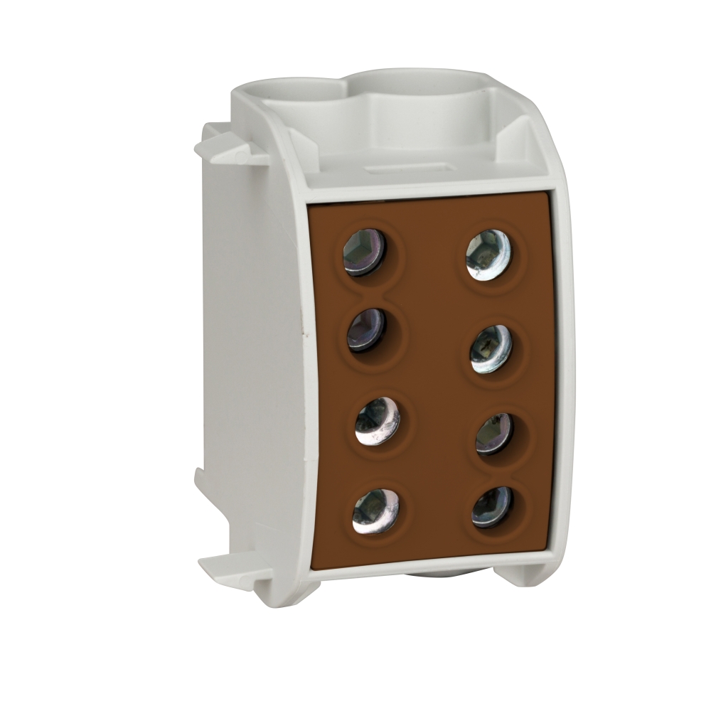 Clemă derivaţie, 70mm&sup2;, 1P., maro, Schrack IK026340--