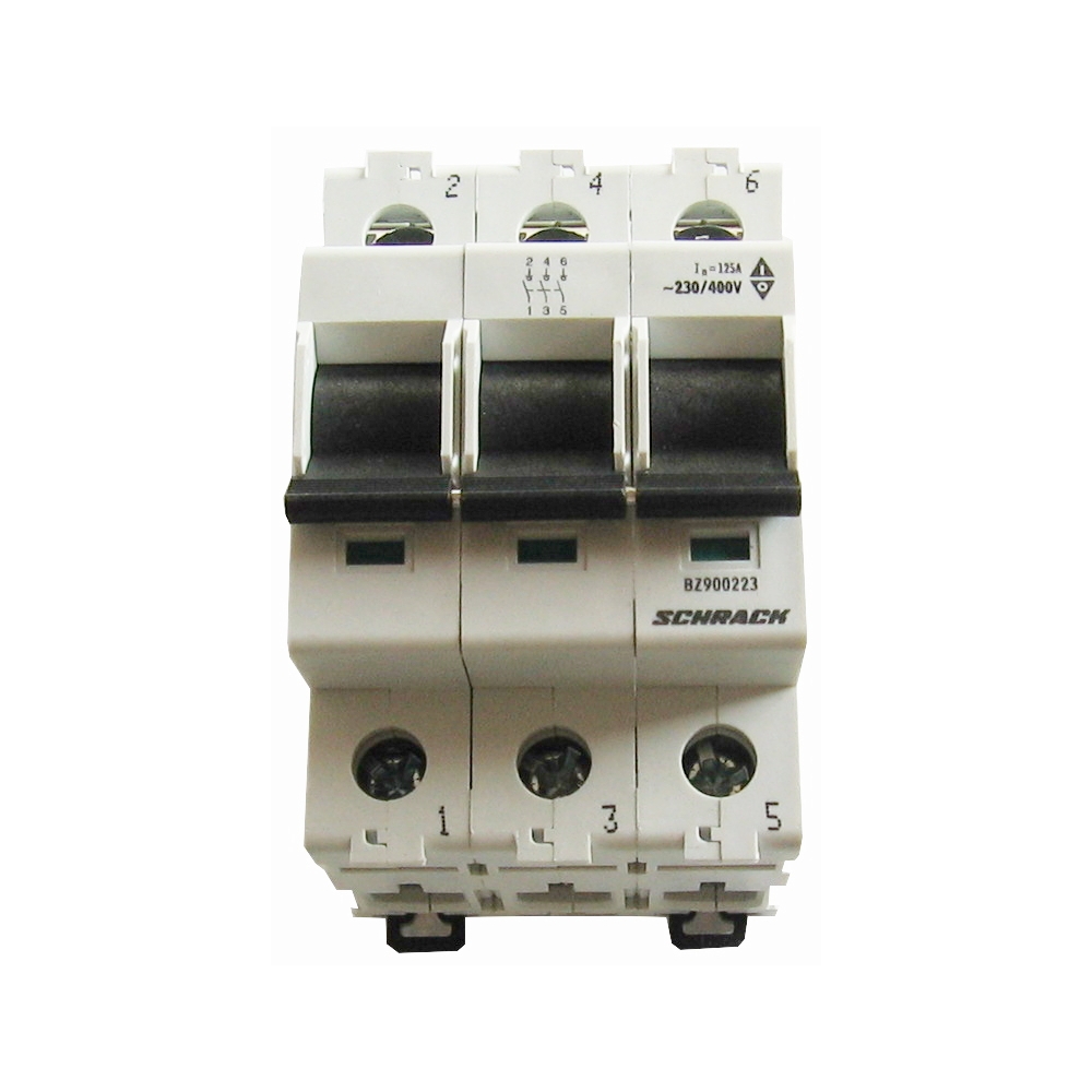 Comutator principal modular 125A, 3P, Schrack BZ900223--
