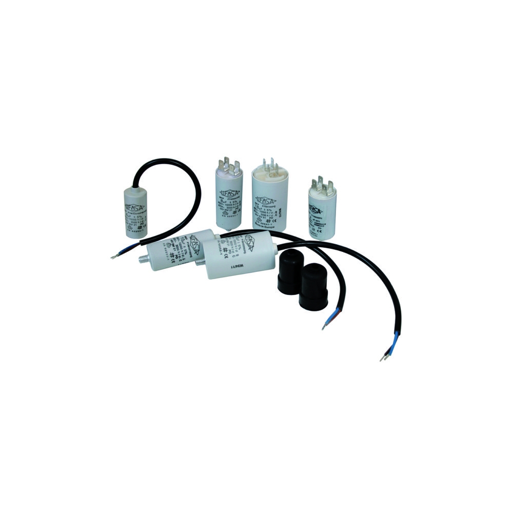 Condensator pentru motor, Lifasa, cu terminali, 25mF, F140250PC, 32-143
