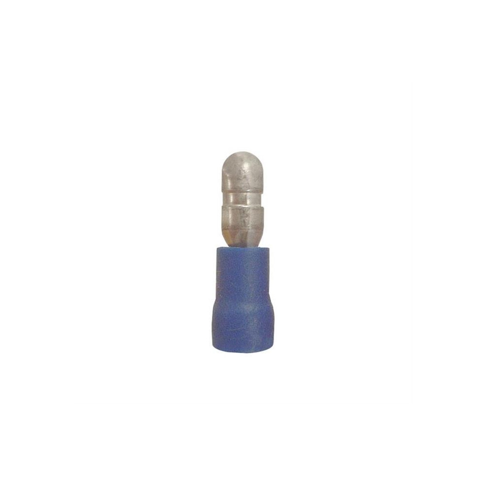 Conector tip sferic, tata, albastru, 2.5mmp, Adeleq, 01-428