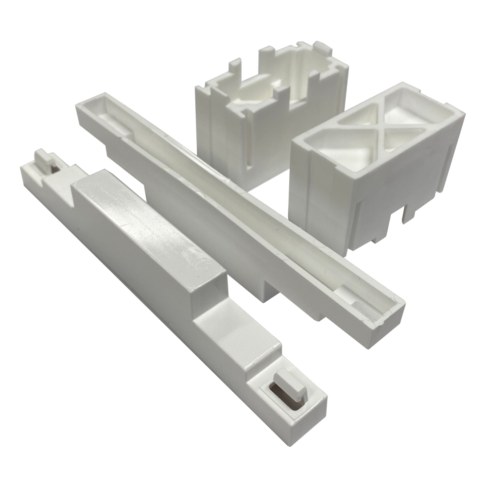 Connection bracket set for 2 x Brick wall BK085 wall boxes, Schrack BK085098-C