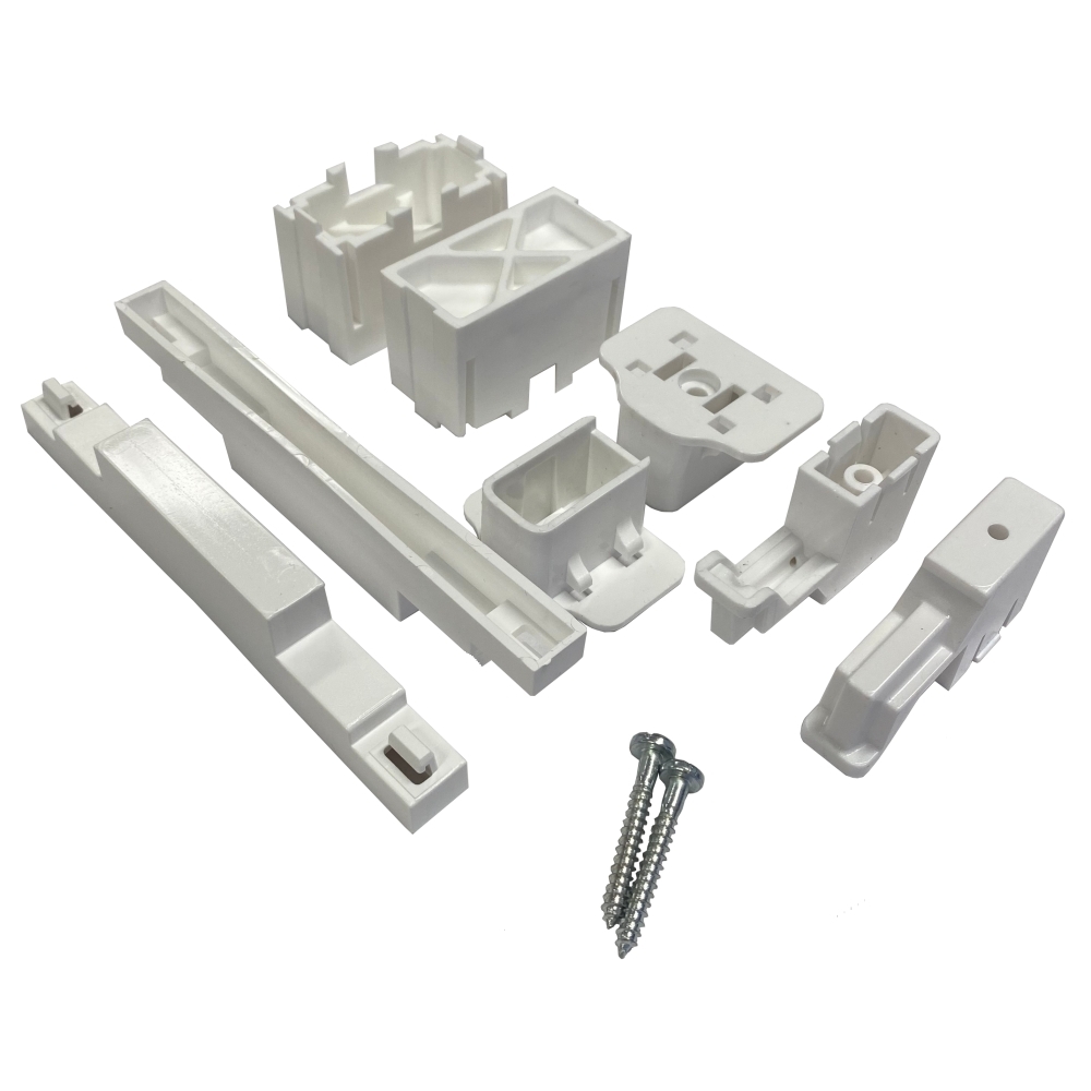 Connection bracket set for 2 x hollow wall BK085 boxes, Schrack BK085098-B