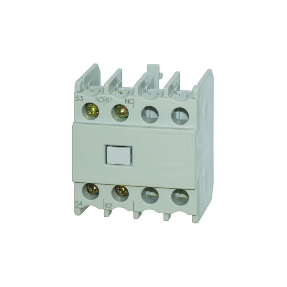 Contact auxiliar 1ND+1NI pt.LA315 la LA33, frontal, Schrack LA190146--