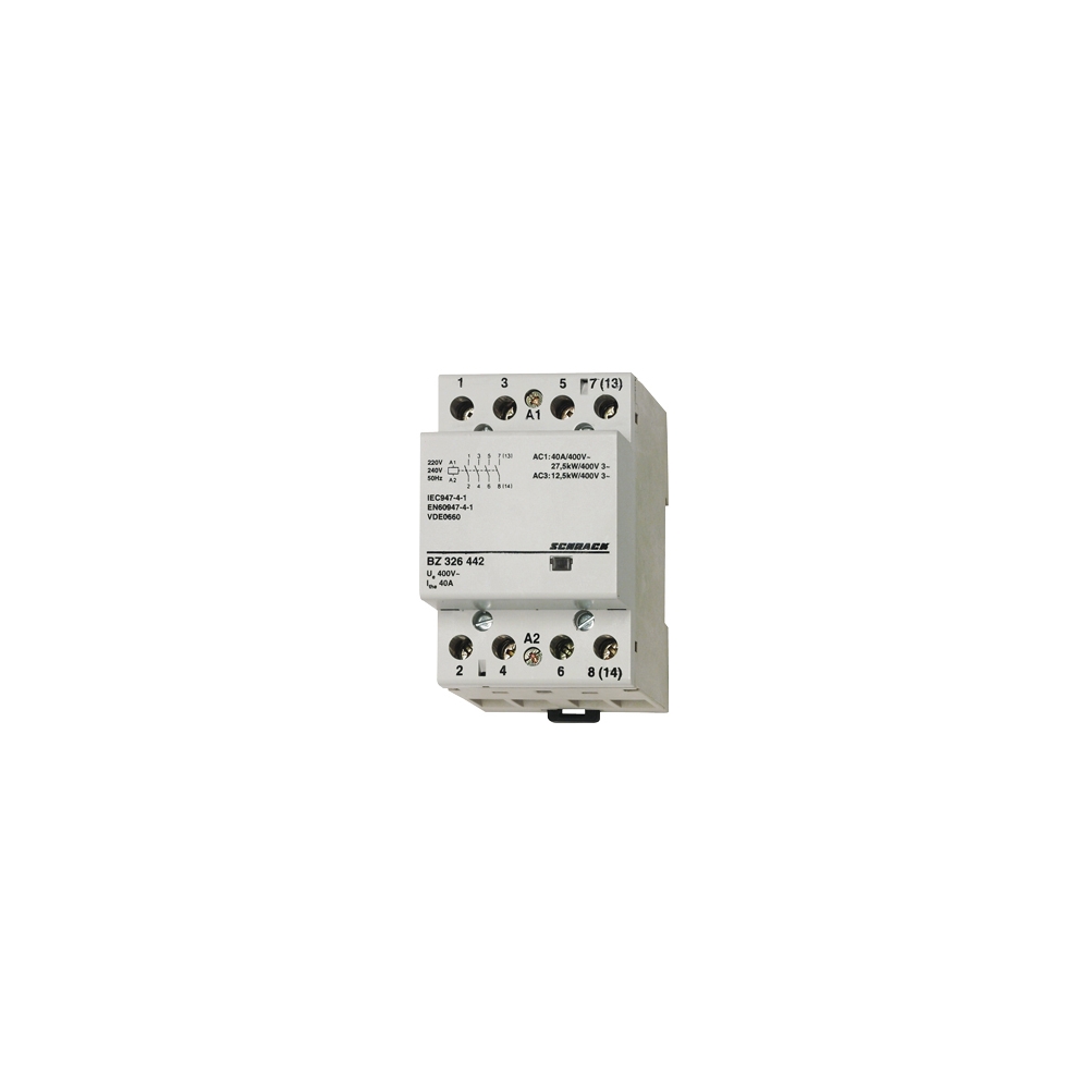 Contactor modular 3UH, 40A, 3ND, 230VAC, Schrack BZ326468--