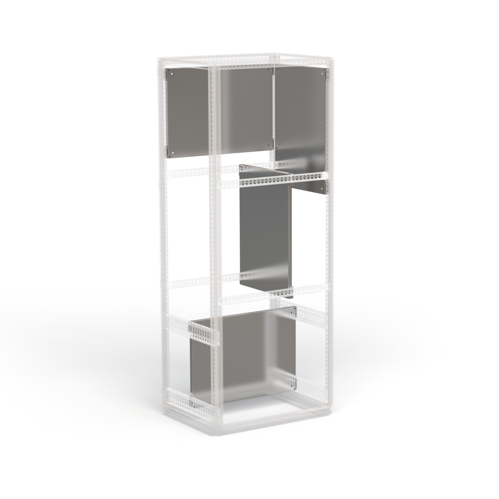 Contrapanou partial pentru dulapuri AC/KC, I=500mm, L=600mm, Schrack ACPMP0605-