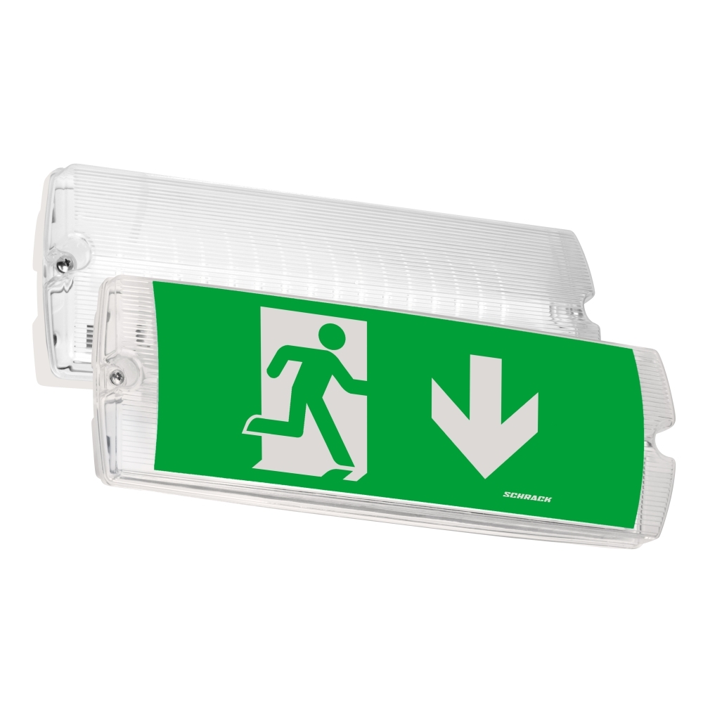 Corp iluminat siguranta K5 LED 3,5W 230VAC 3h 190Lm IP65 cu autotest, NLK5U013SC, Schrack