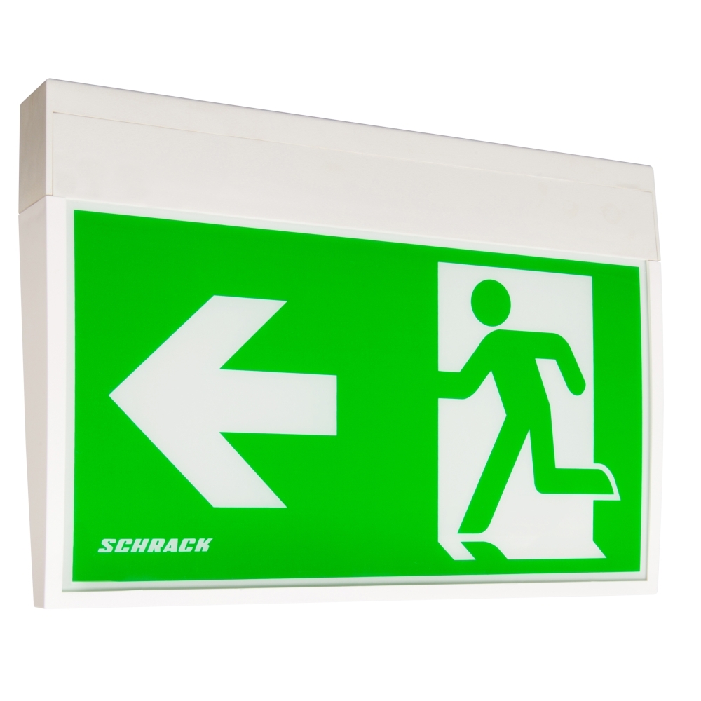 Corp iluminat siguranţă KM LED/3h 230V AC montaj universal, NLKMU033--, Schrack