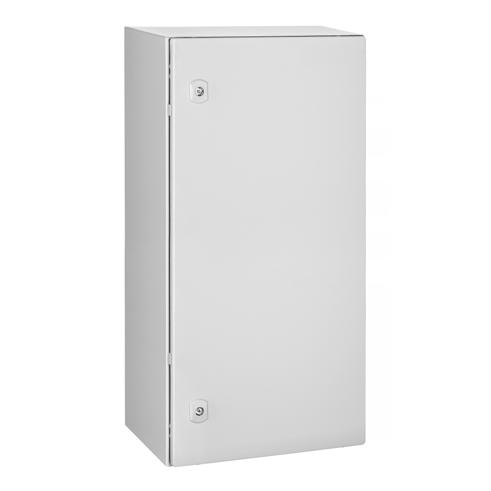 Cutie metalica+contrapanou, o uşă, IP66, &Icirc;xLxA=800x400x300mm, WSA8040300, Schrack