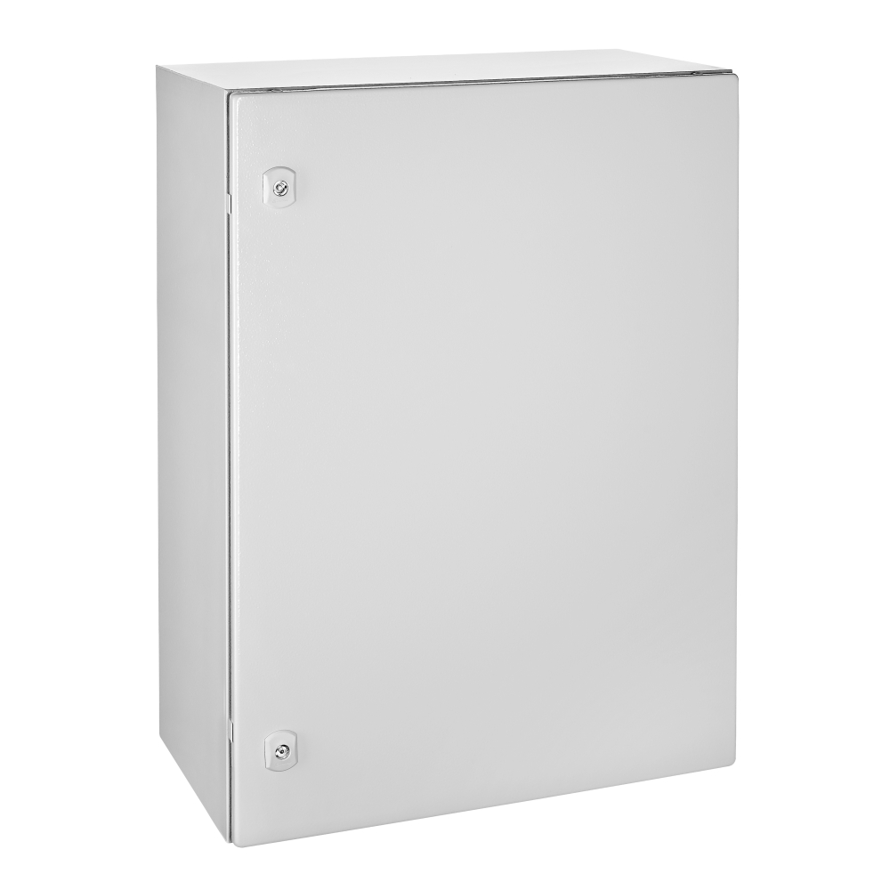 Cutie metalica+contrapanou, o uşă, IP66, ÎxLxA=800x600x300mm, WSA8060300, Schrack