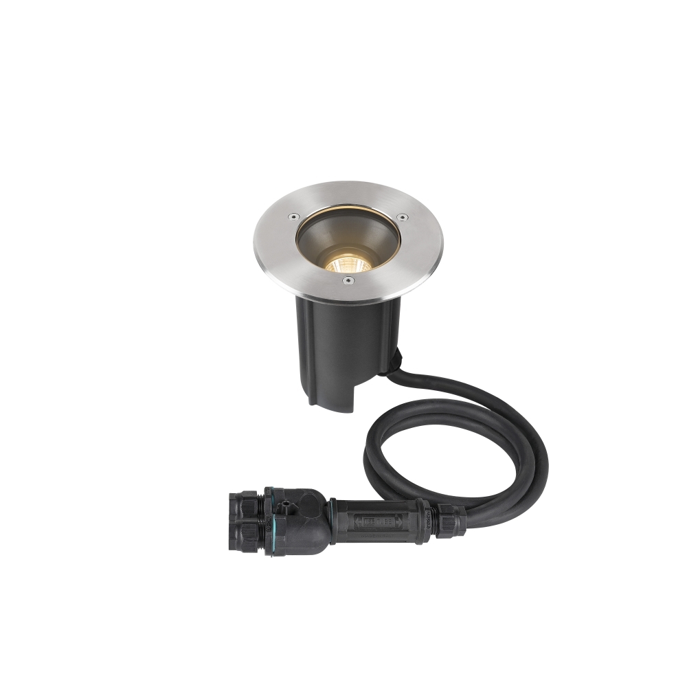 Proiector DASAR&reg; M, 24&deg;, 3000K, incl. DALI-driver, otel inoxidabil, Schrack LI1007810