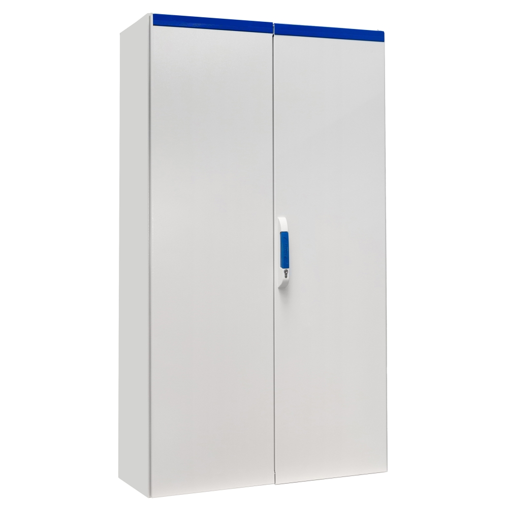 Dulap compact cu două uşi, 1800x1000x400mm, RAL 7035 IP54, Schrack KT181042--