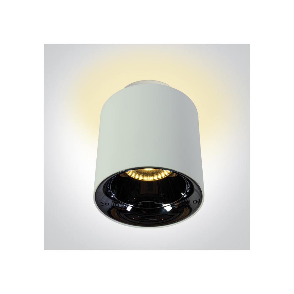 Eleganti LED, 18W+2W, 3000K, IP20, 230V, alb, LID17506--, Schrack
