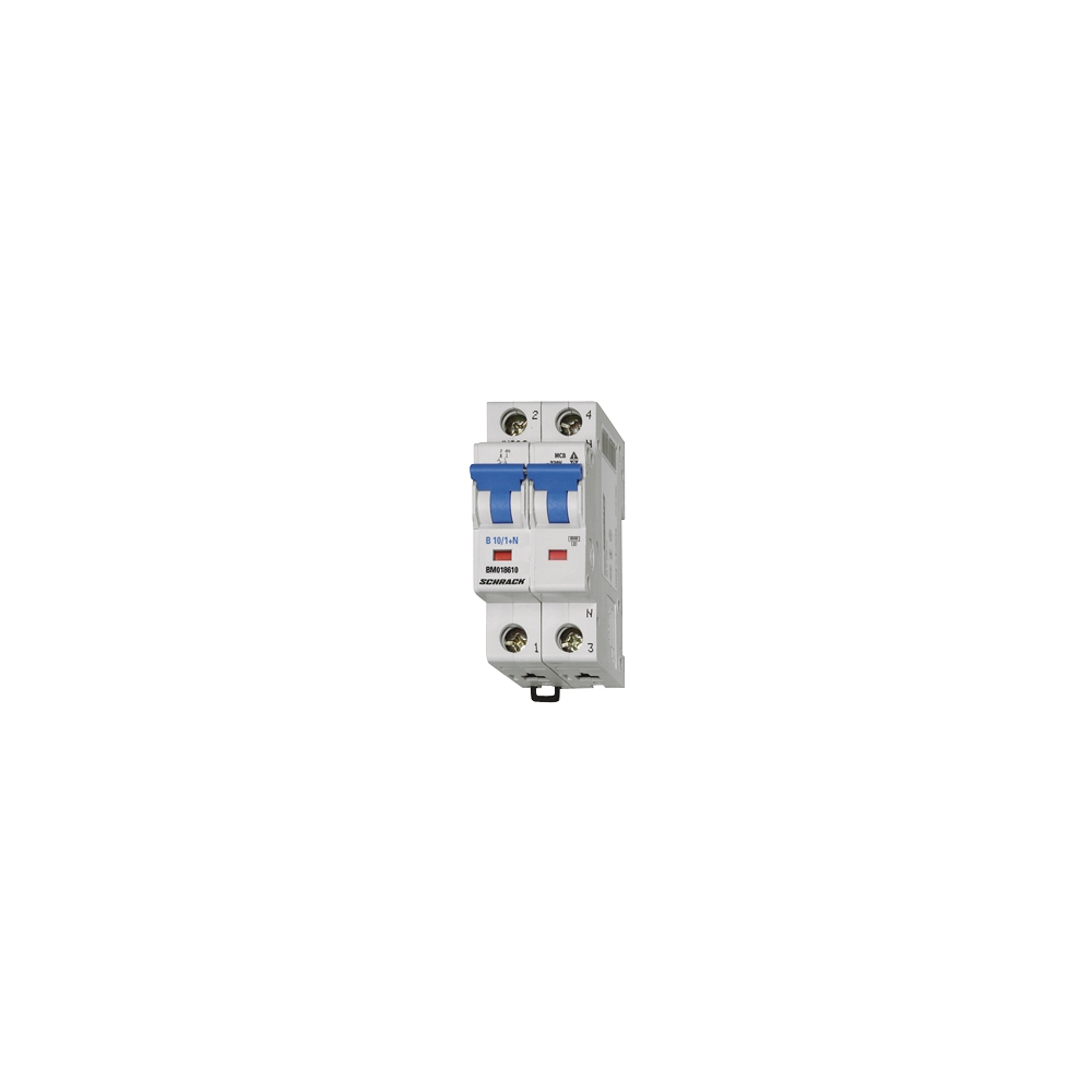 Intreruptor automat B 6A, 1P+N, 6kA, Schrack BM618606--