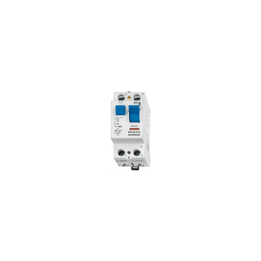Intreruptor diferential 63A, 2P, 300mA, Schrack BC006230--