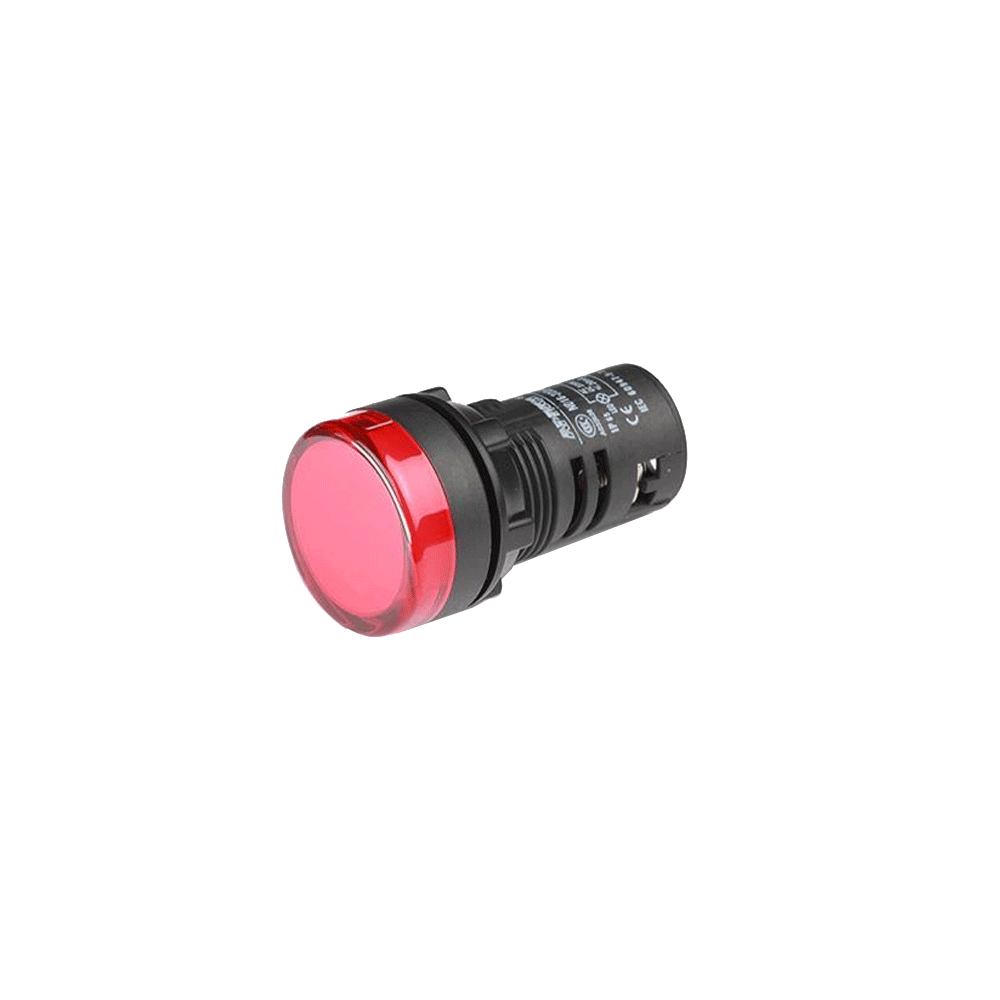 Lampa de semnalizare LED rosu, Ø22mm, 24V AC/DC, Adeleq, 32-740/24
