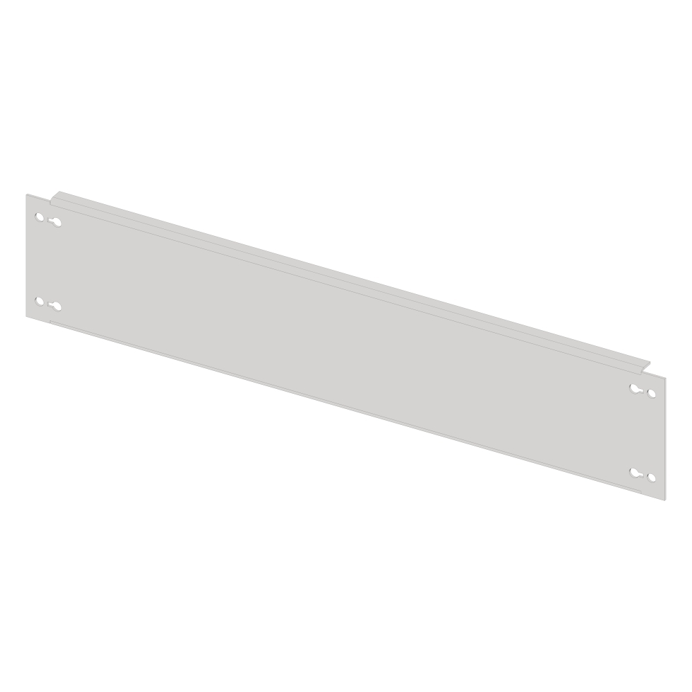Mască frontală nedecupată din plastic tip 3B3K, ILM66303--, Schrack