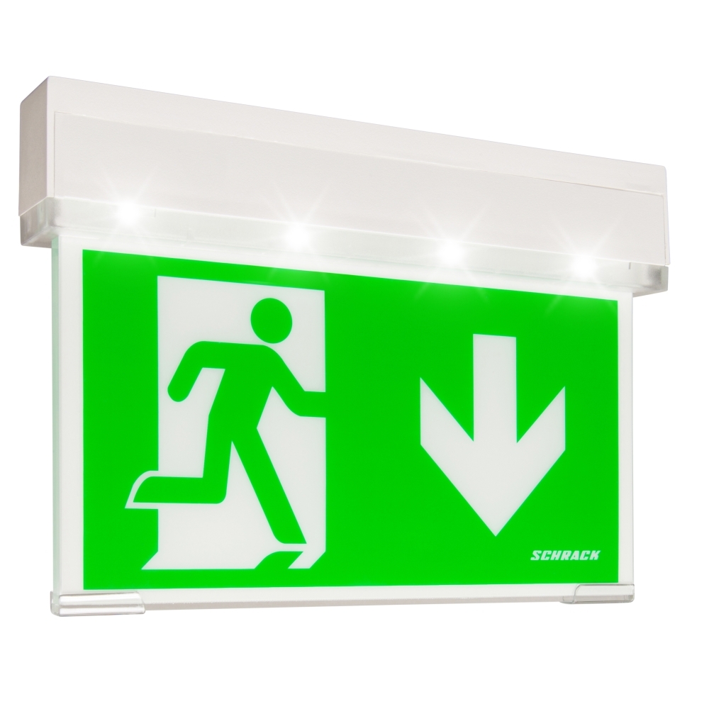 Corp iluminat siguranta KS Wireless LED 3h 230VAC, comutabil, NLKSC003WL, Schrack