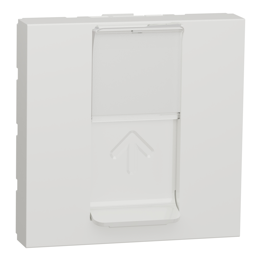 Noua Unica, Priza RJ45, CAT5, UTP, 2m, alb, NU341118, Schneider