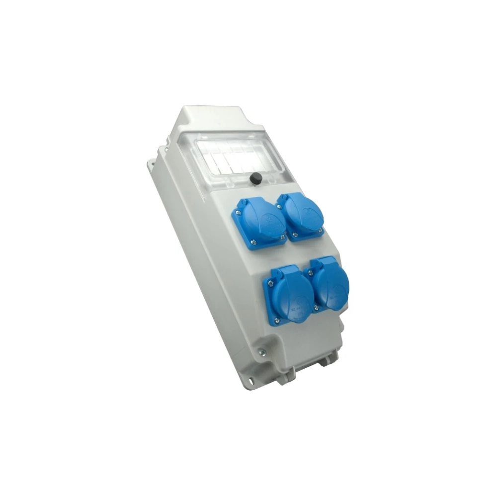 Panou de distributie, pentru organizare santier, ROS 5/X-16/S (4xPriza schuko), SEZ 34-516