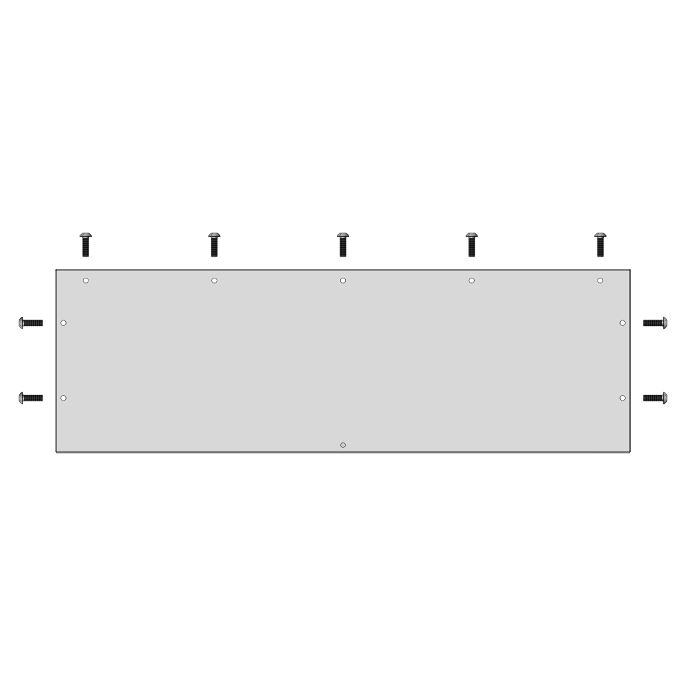 Placă de trecere plină tip M, decupare L700 A200mm, Schrack WSABFA0M--