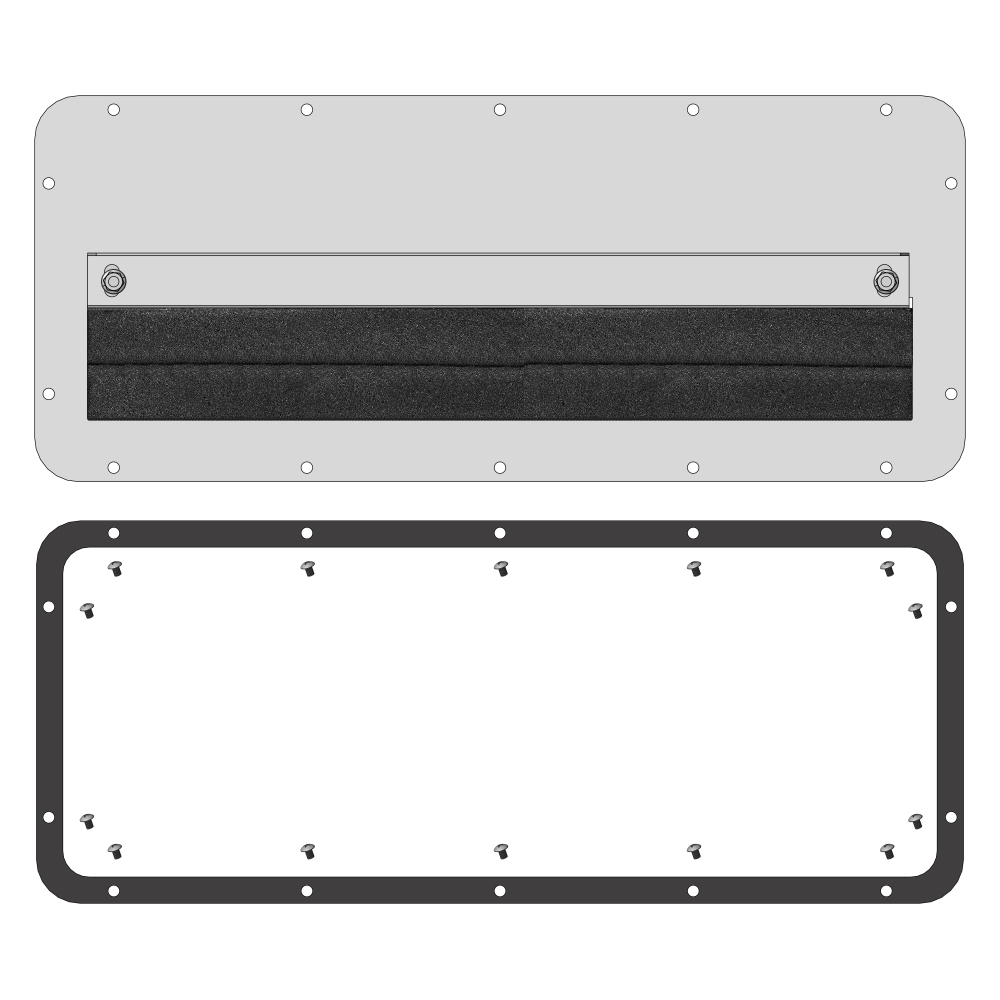 Placă de trecere WSA cu spumă de cauciuc tip G, Schrack WSAMFR0G--