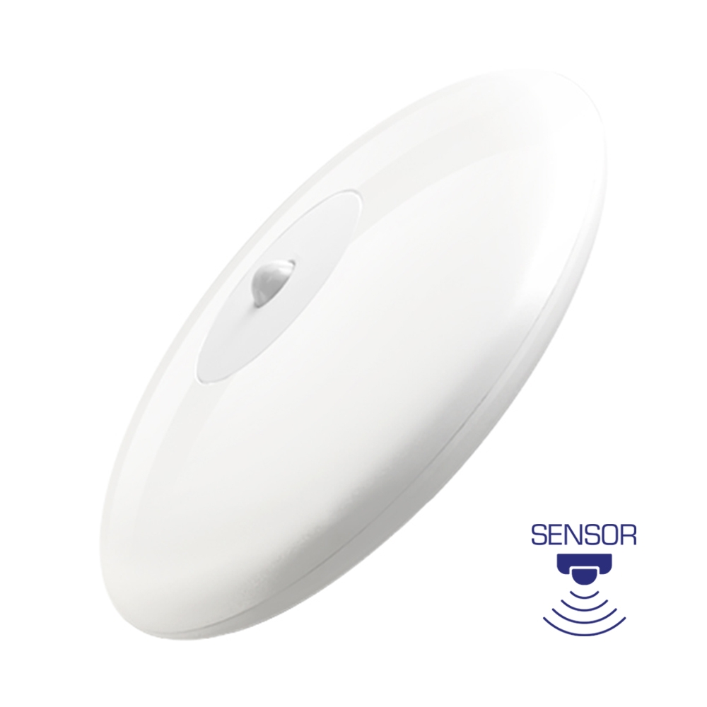 Plafonieră LED cu senzor, 18W, 1740LM, 6500K, IP44, Jade Rnd, &Oslash; 260mm, BR-BH15-01130
