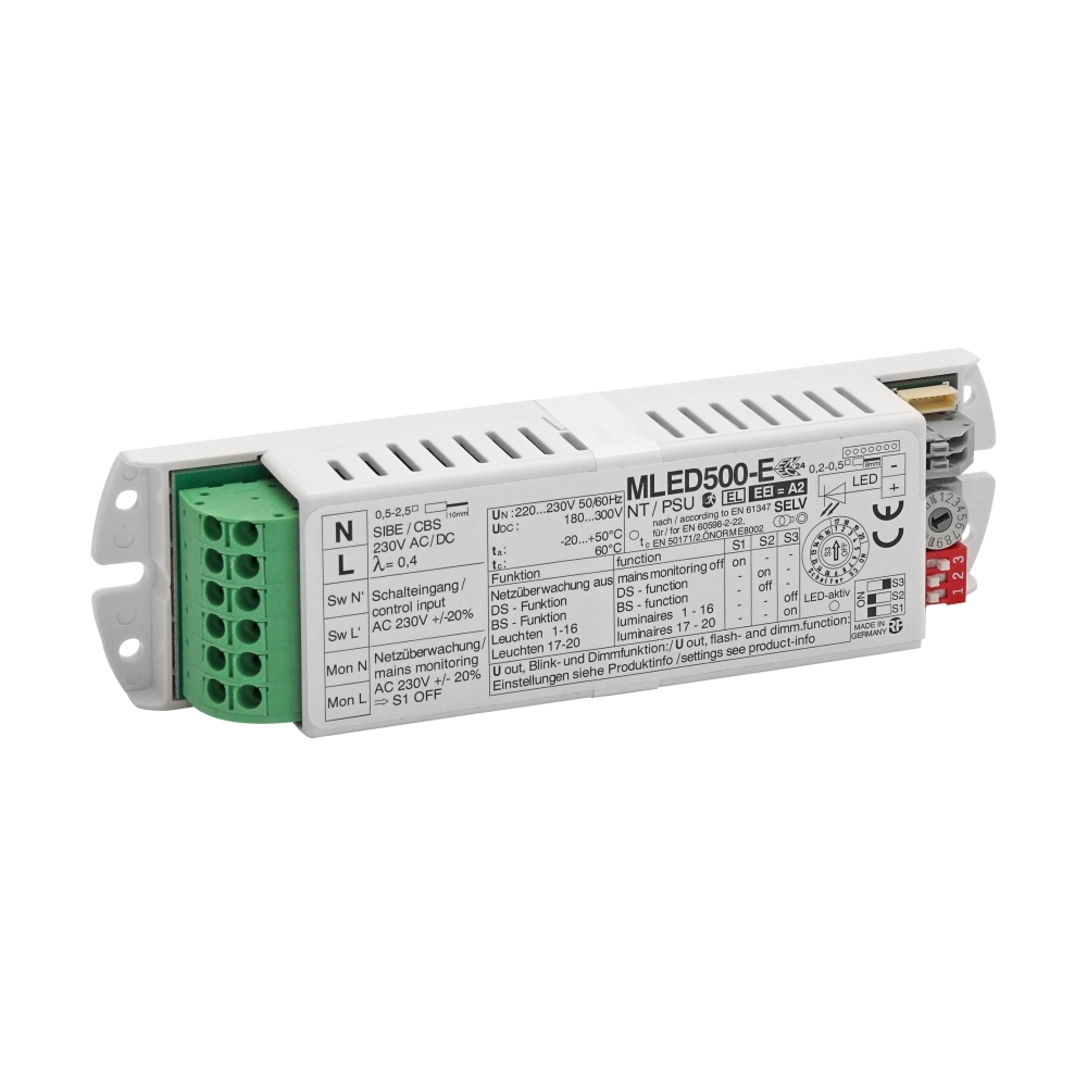 Sursă de alimentare ptr.LED pentru CPS cu monitoare individuale de lumină, NLMLED5004, Schrack