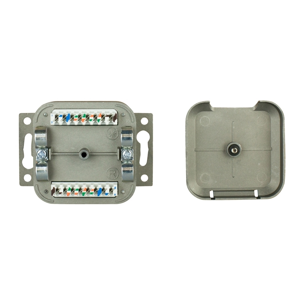 Priza date C5 ecranat 2xRJ45, HSEDG2UW5F, Schrack