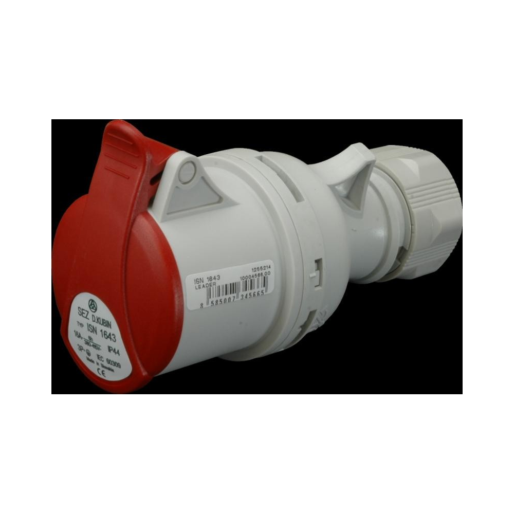 Priza industriala pe cablu, 5x16A, 400V, ISN 1653