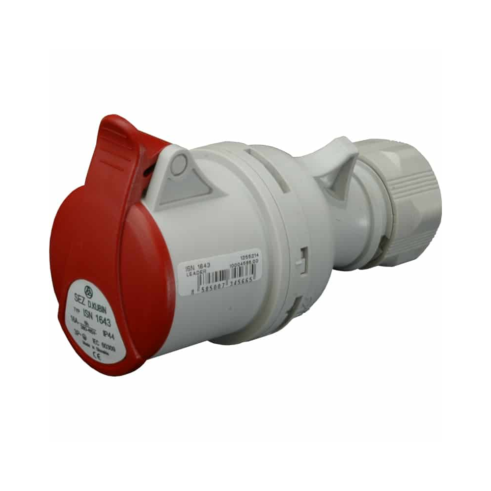 Priza industriala pe cablu, 5x32A, 400V, ISN 3253