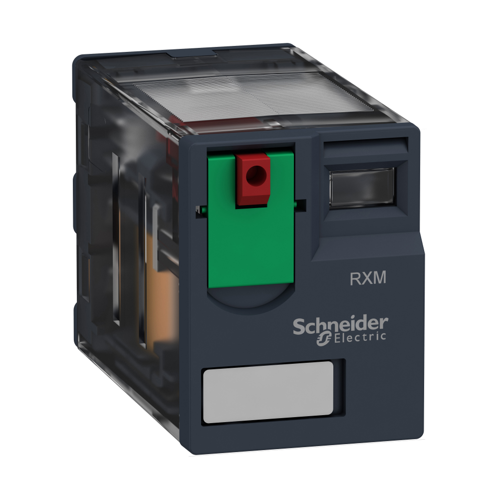 Releu Conectabil Miniatura, Zelio Rxm, 4C/O, 230VCA, 6A, RXM4AB1P7, Schneider